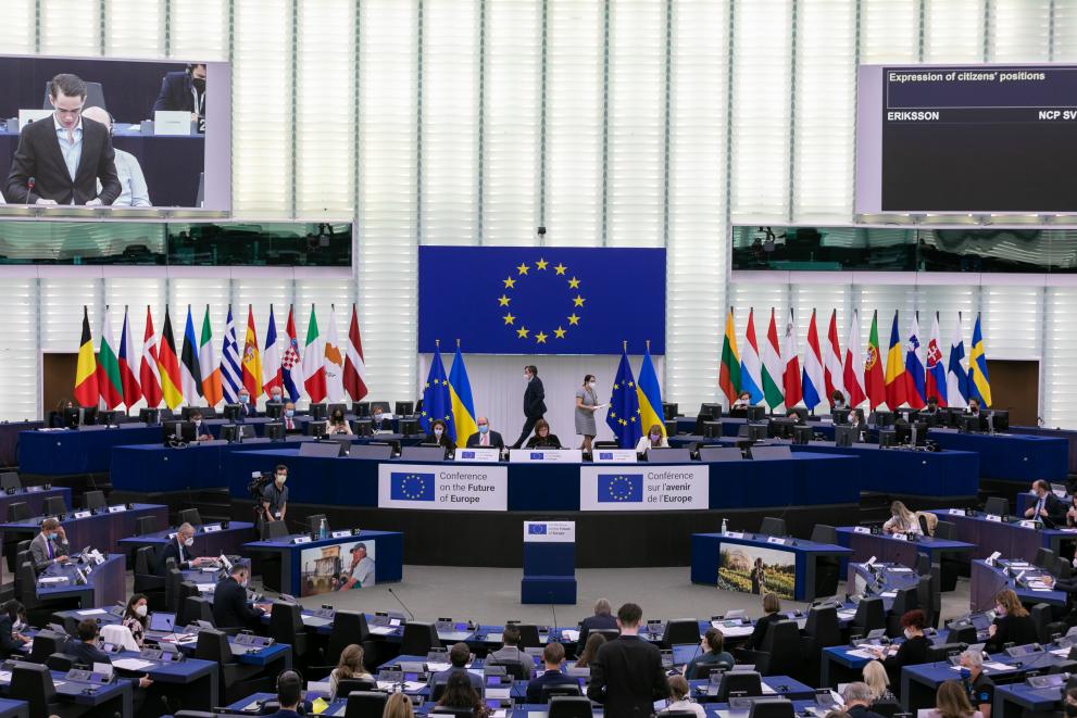 Conference on the Future of Europe: Plenary Session, Strasbourg, 29-30/04/2022