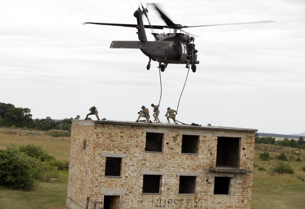 Fire Blade 2022 - European Defence Agency helicopter exercise in Hungary